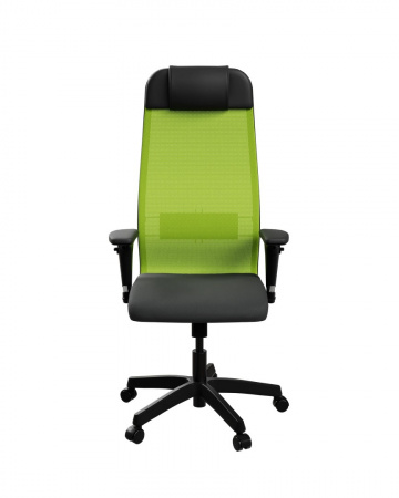 Кресло_Sit_10_B1-111D - X2+UMF(X1) /Ub00/Wh00/D02P(M09.B02.G15.W02) (Зеленый-Черный)