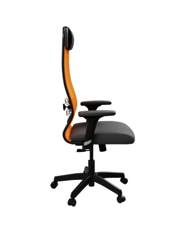 Кресло_Sit_10_B1-111D - X2+UMF(X1) /Ub00/Wh00/D02P(M09.B02.G15.W02) (Оранжевый-Черный)