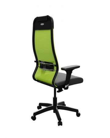 Кресло_Sit_10_B1-111D - X2+UMF(X1) /Ub00/Wh00/D02P(M09.B02.G15.W02) (Зеленый-Черный)