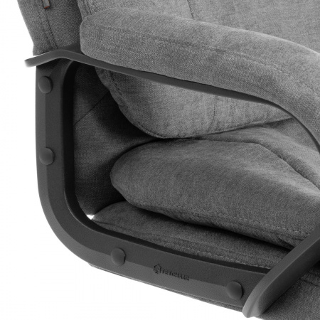 Кресло_COMFORT_Lux_(22)_metalBL_ткань, серый, KUB 05