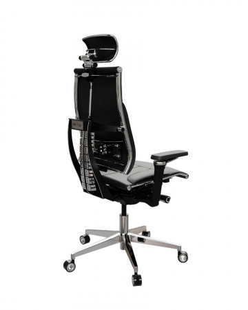 Кресло Samurai YOGA Y 4DF B2-10D - Infinity /Kc06/Nc06/D15P/H13mL-3D(M26.B35.G25.W04) (Черный)
