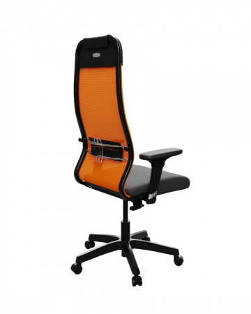 Кресло_Sit_10_B1-111D - X2+UMF(X1) /Ub00/Wh00/D02P(M09.B02.G15.W02) (Оранжевый-Черный)